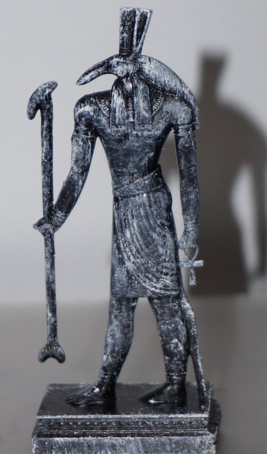 Seth Statue | Egyptian God of Chaos & Storms Sculpture | Set Egyptian Deity Figurine | Ancient Egypt Mythology Decor | Multiple Colors & Sizes