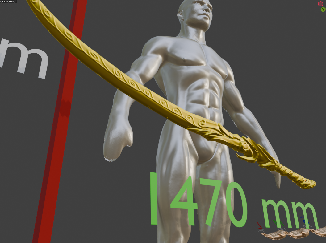 Ebony Great Sword Replica