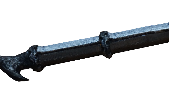 Daedric War Hammer Mini