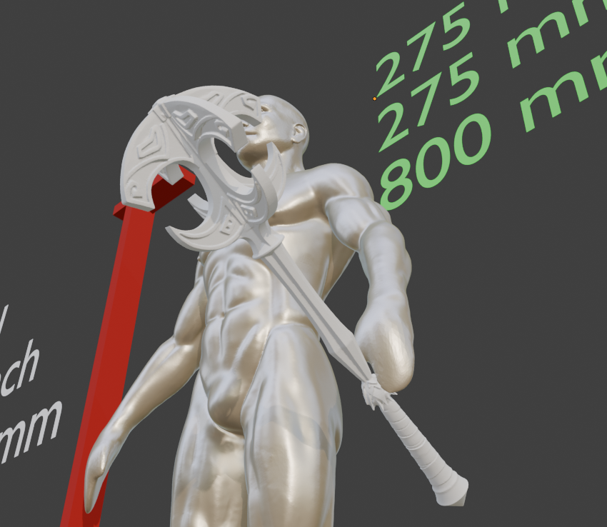 Nordic mace Non functional Durable Plastic Replica Cosplay Piece