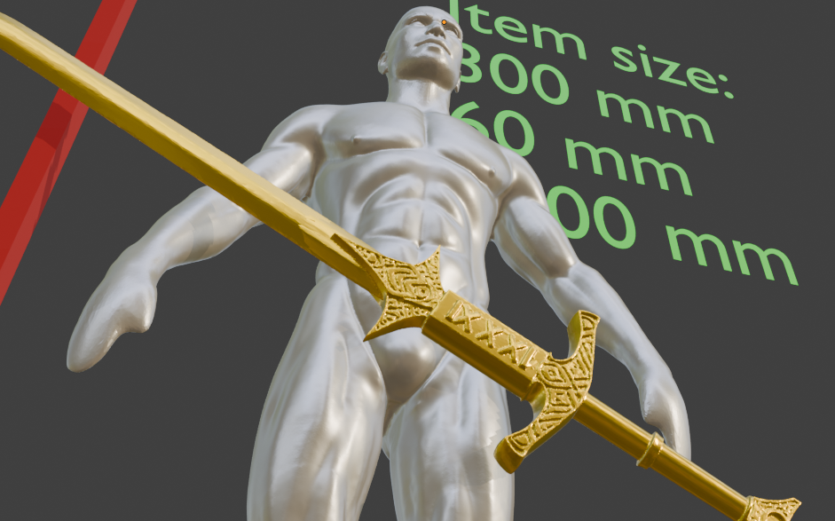Steel Great sword Non functional Durable Plastic Replica Cosplay Piece