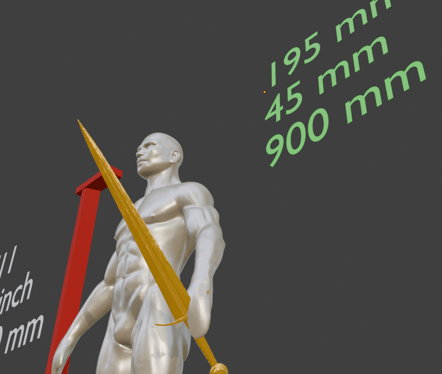 Broad Sword Non functional Durable Plastic Replica Cosplay Piece