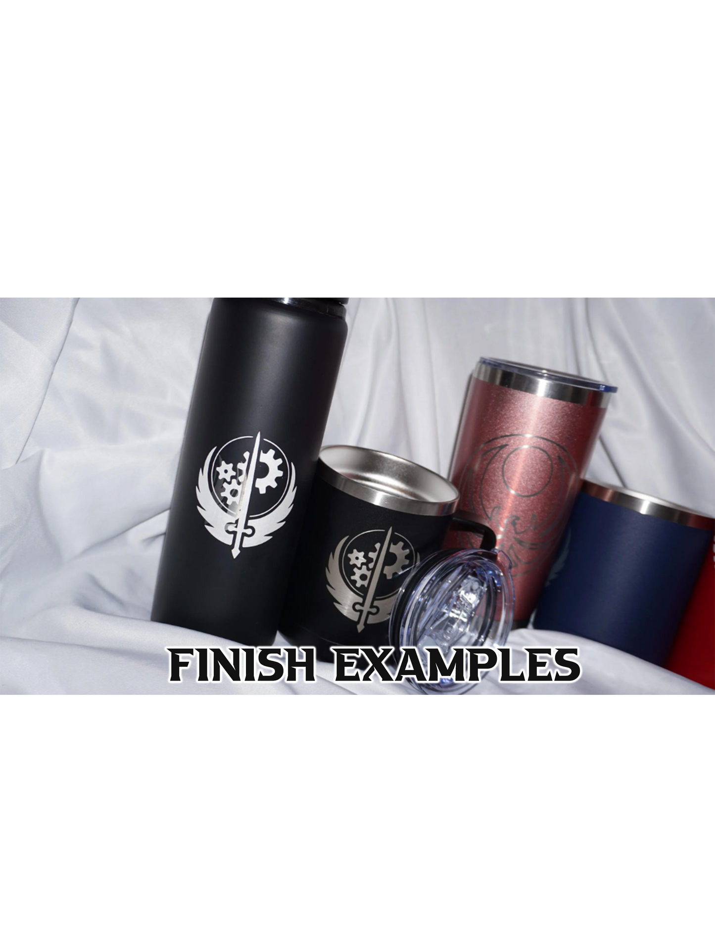 Fallout Factions and logos Mugs, Tumblers, and Bottles
