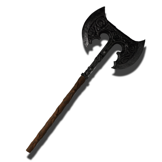 Miniature Great Axe, Steel Miniature Format, 1:2 to 1:16 Scale Options
