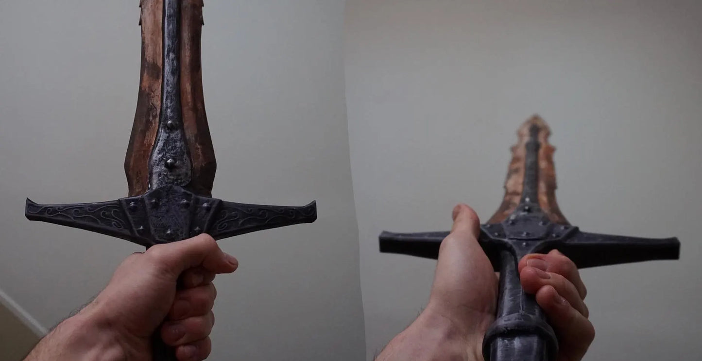 Dragon Bone Great Sword Realistic Size  | Viking | Ancient Nord Weapon | Dragonborn