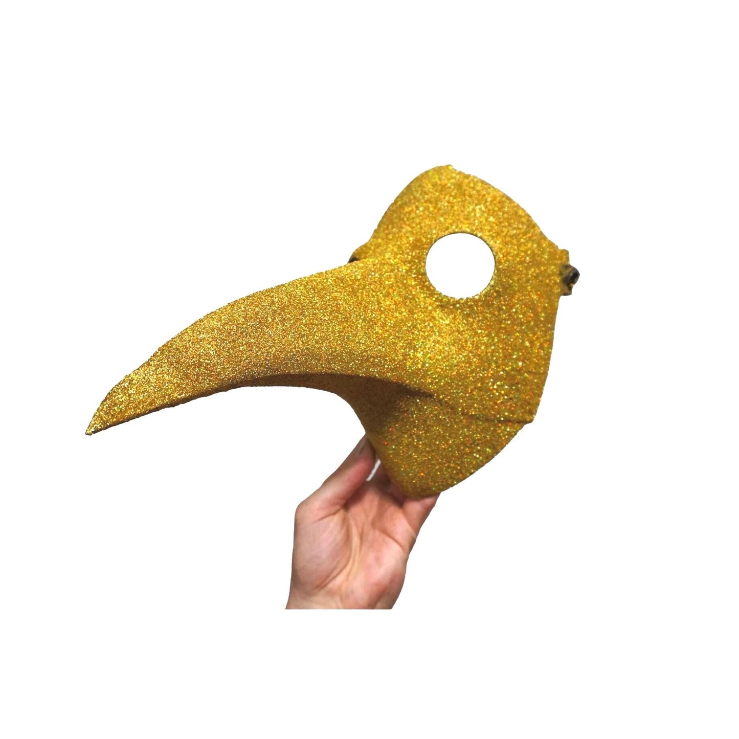 Festive Glitter Plague Mask