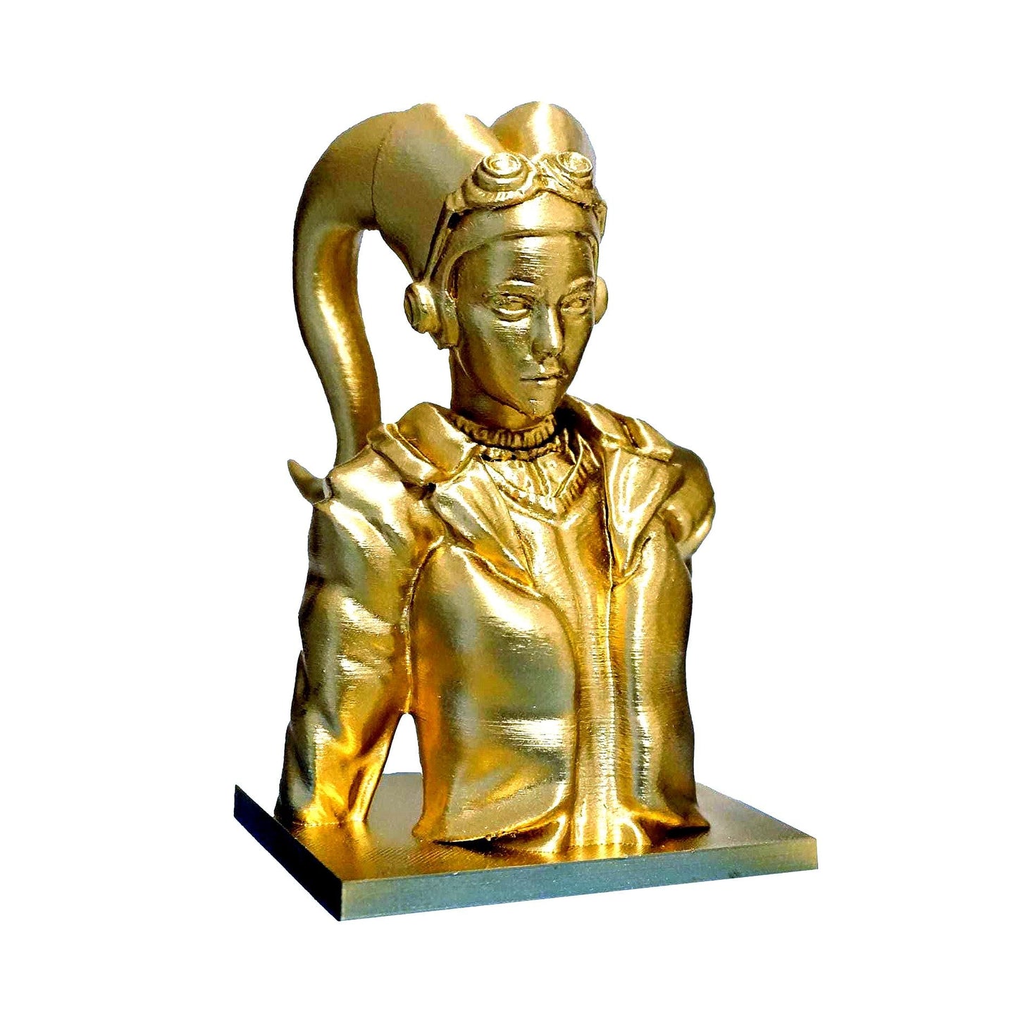 Hera Syndulla Handmade Female Alien Bust – Inspired by Sci-Fi Heroes