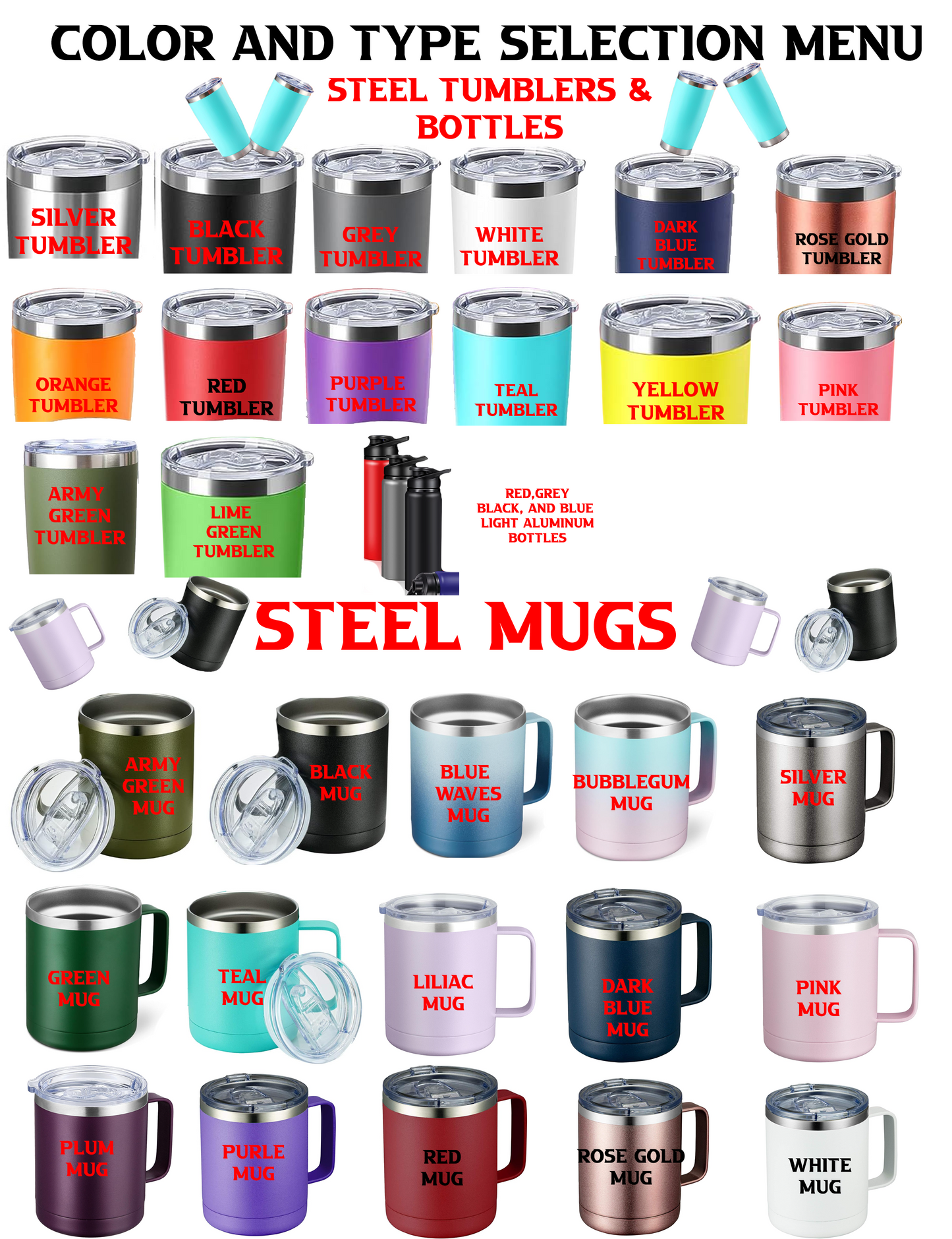 Fallout Factions and logos Mugs, Tumblers, and Bottles