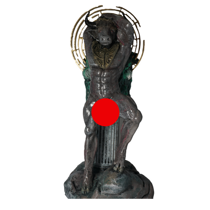 The Nude Labyrinth Guardian Statue Mature Adult Version