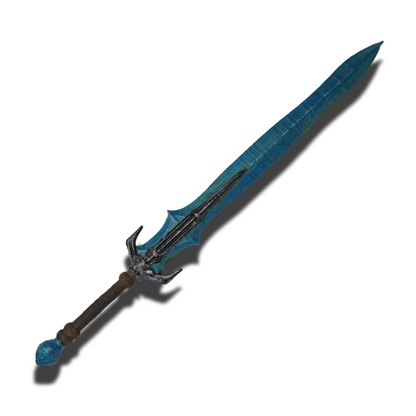 Stalhrim Great Sword Miniature, ABS Resin, Tabletop Display Option