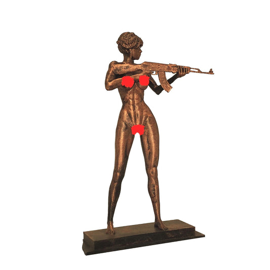 Rebellion - Fighter Sculpture