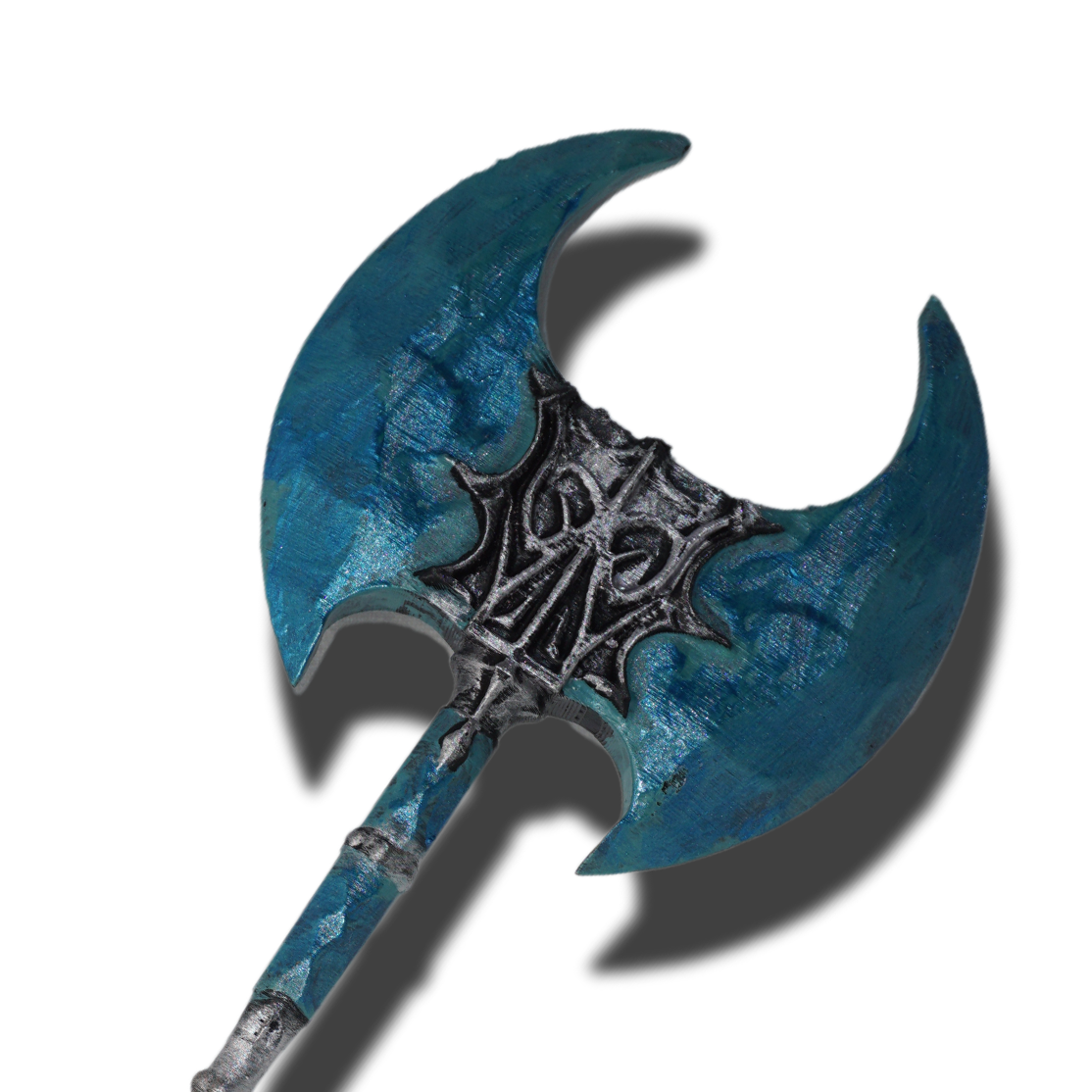 Miniature War Axe, Stalhrim Miniature, 1:2 to 1:16 Scale, ABS Resin