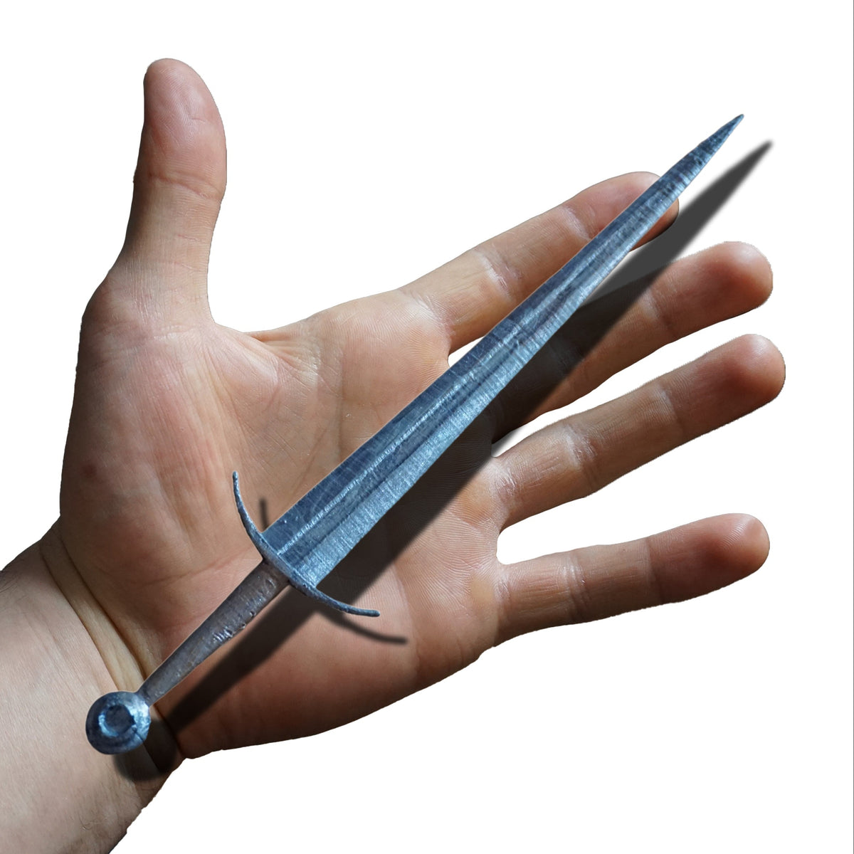 Miniature Broad Sword, Miniature Format ABS Resin, Tabletop Display