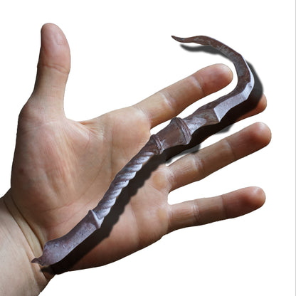 Miniature Sickle Dagger, Ivory Miniature Format, 1:2 to 1:16 Scale