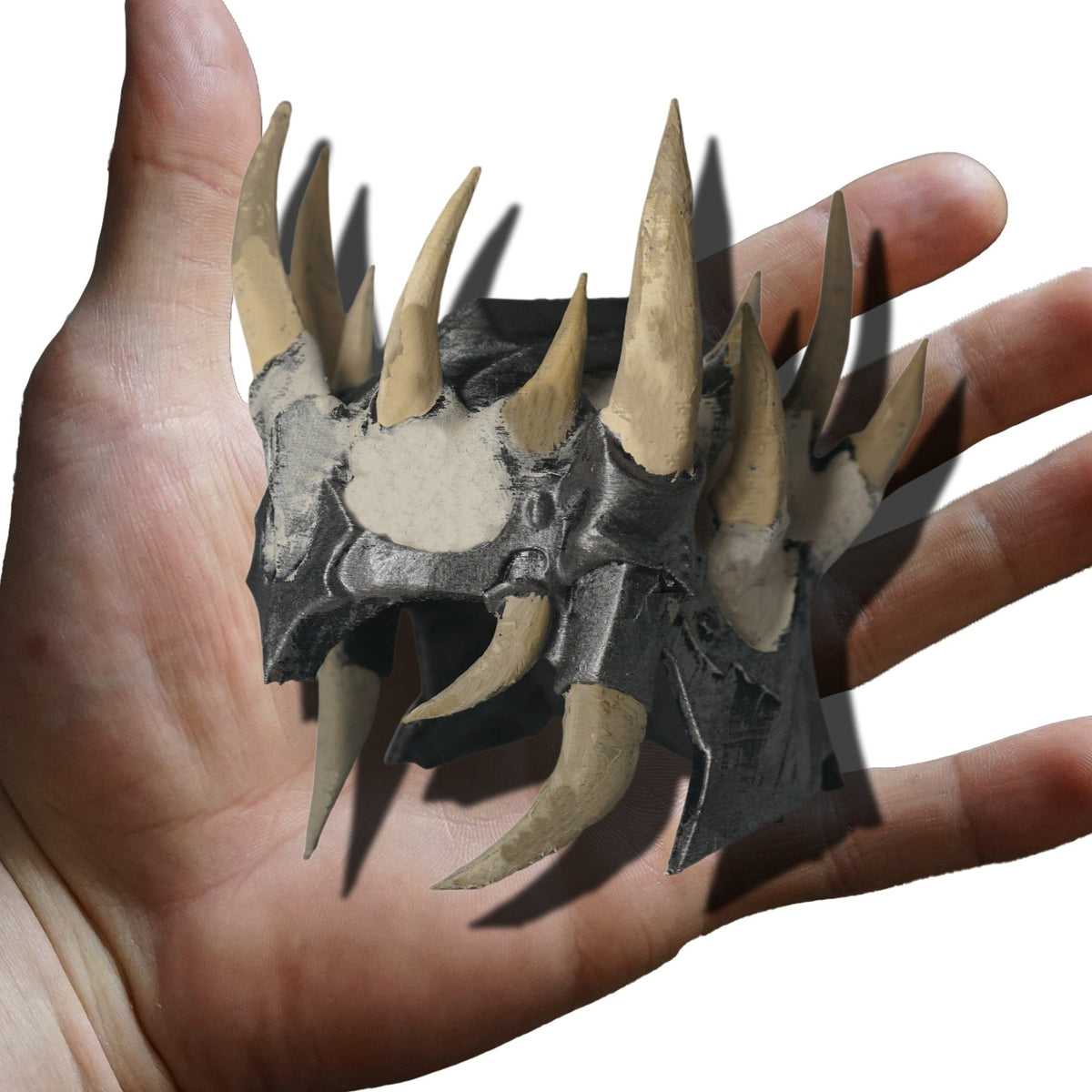 Miniature Crown Sculpture, Jagged Nord Miniature Format