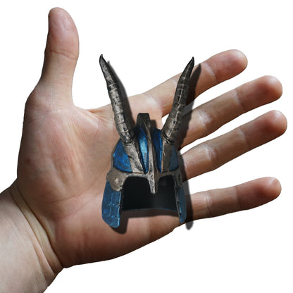 Stalhrim Light Helmet Nord Miniature, Abs Resin, 1:2 to 1:16 Scale