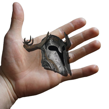 Fantasy Forest Hunter Miniature, ABS Resin, 1:2 Scale, Night Moth Creations