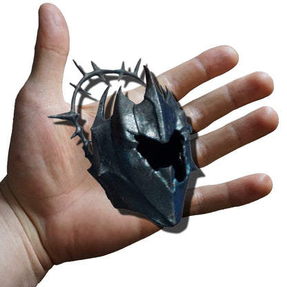 GRYMFORGE HELM REPLICA, Miniature Scale, ABS Resin Craft
