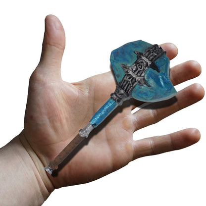 Stalhrim Great Mace Miniature, ABS Resin, 1:2 to 1:16 Scales