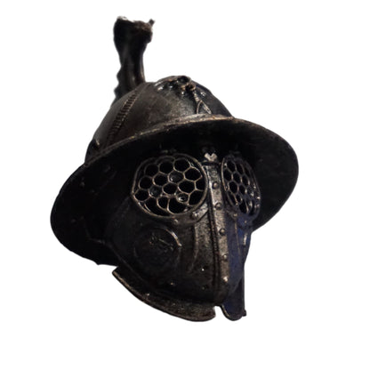 Gladiator Helmet Replica, Mini Ornate Helm, 1:2 to 1:16 Scale