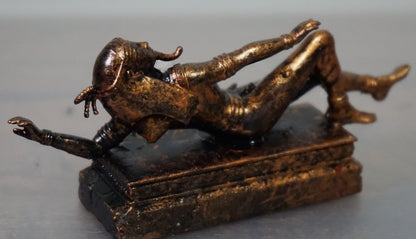 Geb Egyptian God Statue, Ancient Earth Sculpture, Handmade Resin Decor