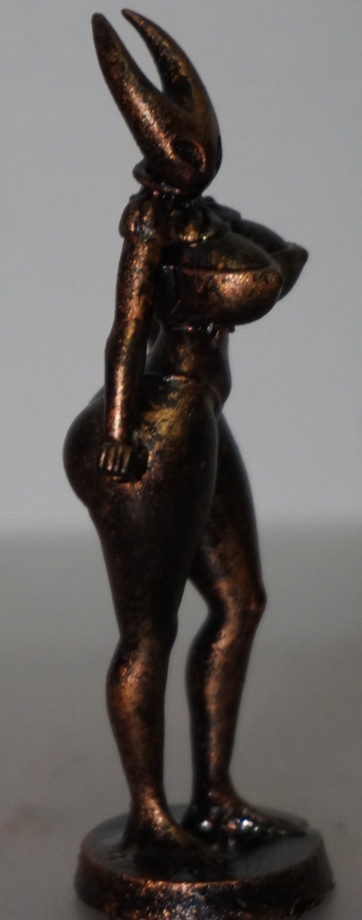 Hornet Video Game Statue, Female Bug Warrior Sculpture, Multiple Sizes