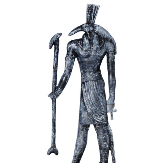 Seth Statue | Egyptian God of Chaos & Storms Sculpture | Set Egyptian Deity Figurine | Ancient Egypt Mythology Decor | Multiple Colors & Sizes