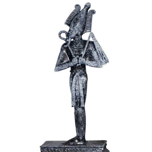Osiris Statue | Egyptian God of the Afterlife Sculpture | Ancient Egypt Deity Figurine | God of Resurrection & Rebirth | Egyptian Mythology Decor