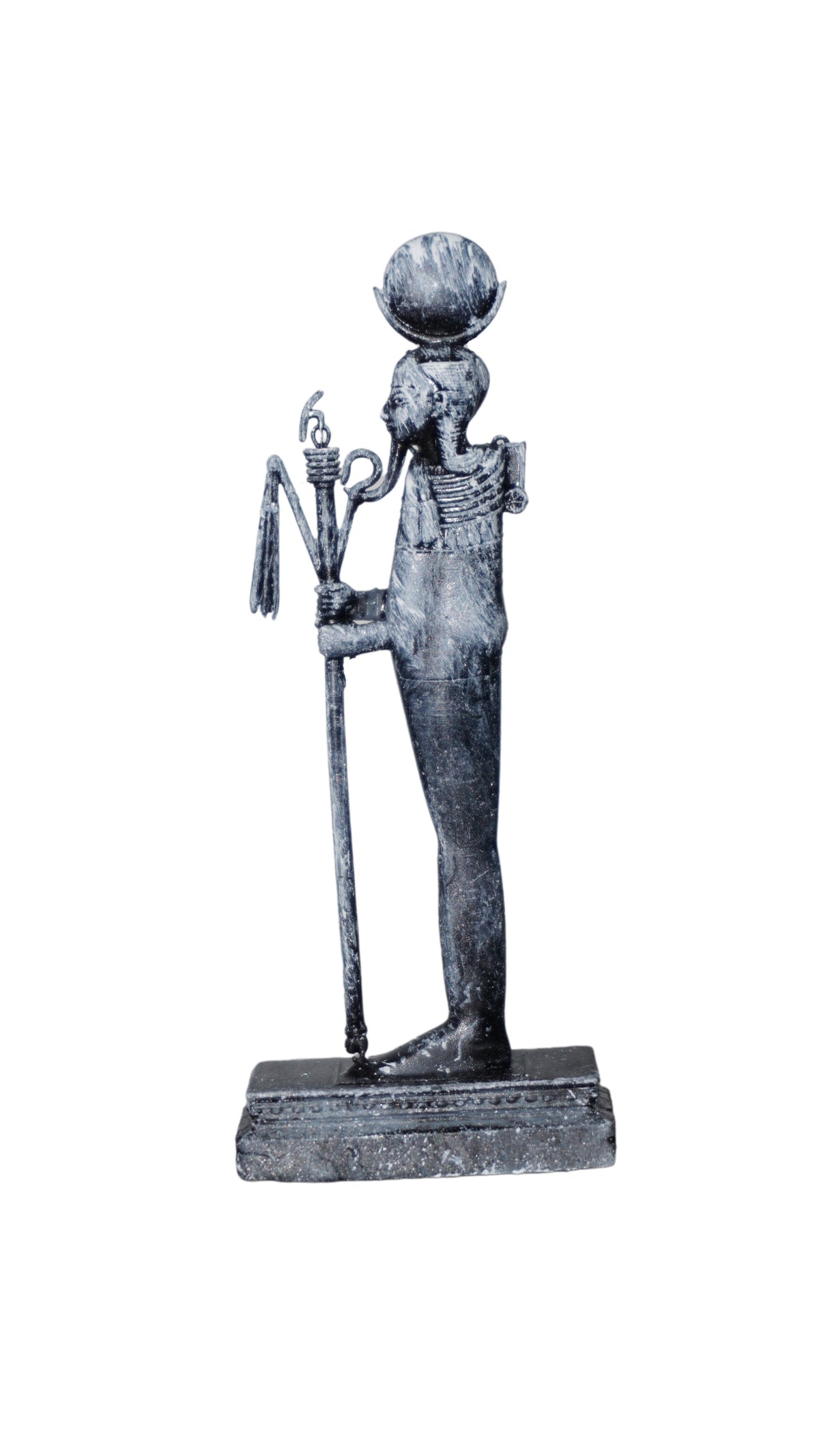 Khonsu Statue | Egyptian Moon God Sculpture | God of the Moon, Healing & Protection | Ancient Egypt Deity Figurine | Egyptian Mythology Decor
