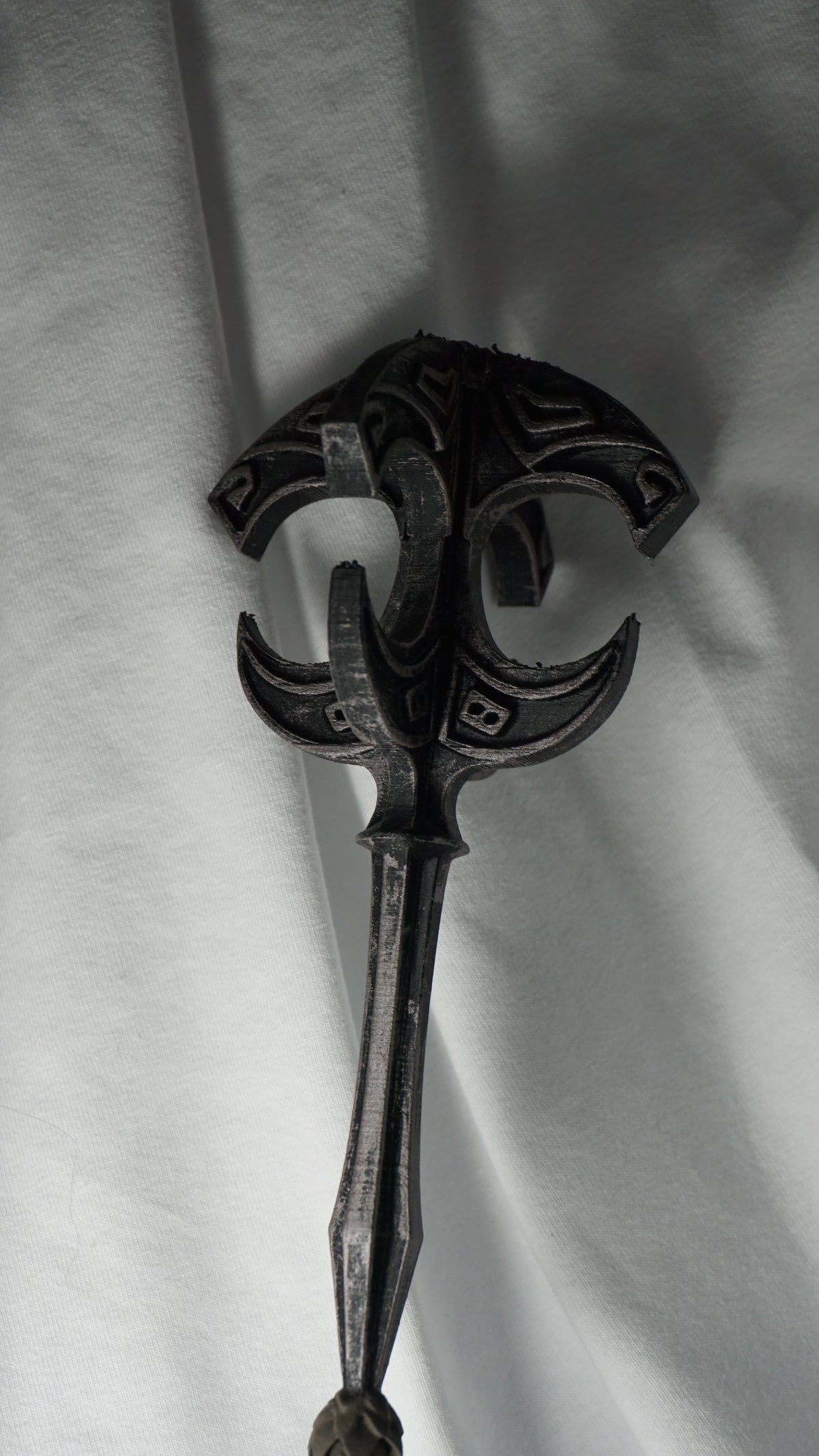 Miniature Nordic Mace, 1:12 Scale ABS Resin Miniature Format
