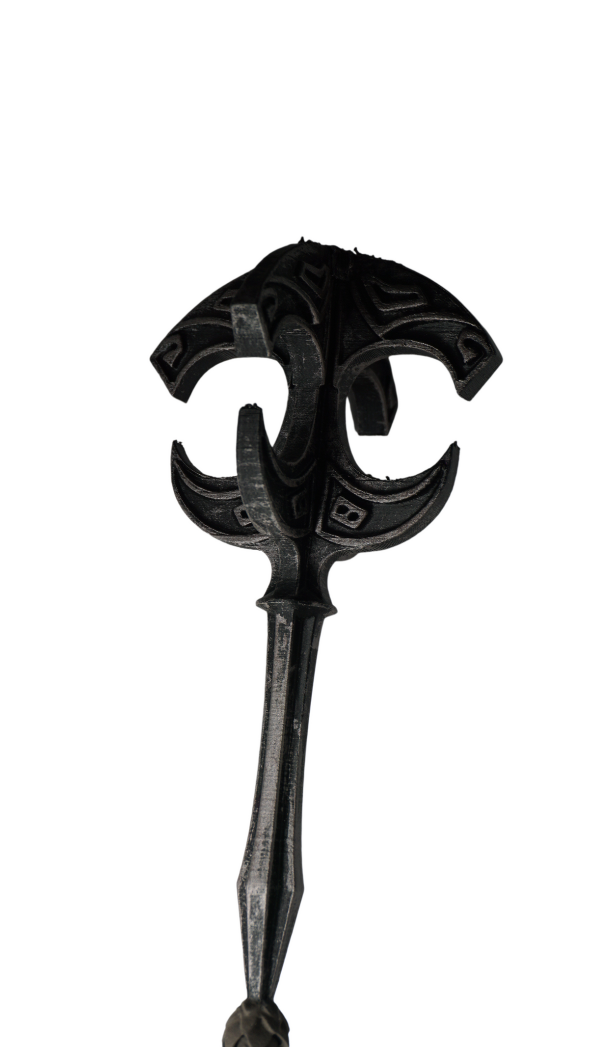 Miniature Nordic Mace, 1:12 Scale ABS Resin Miniature Format