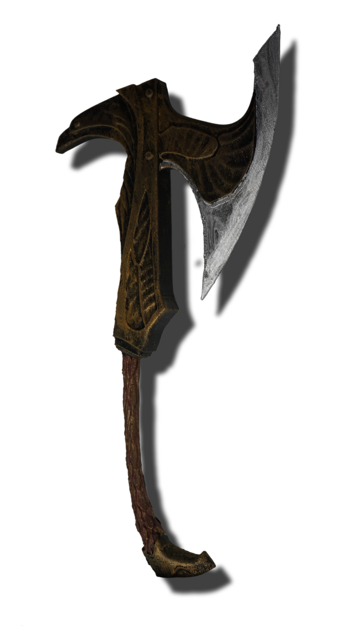 Miniature Elven War Axe, 1:12 Scale ABS Resin Miniature