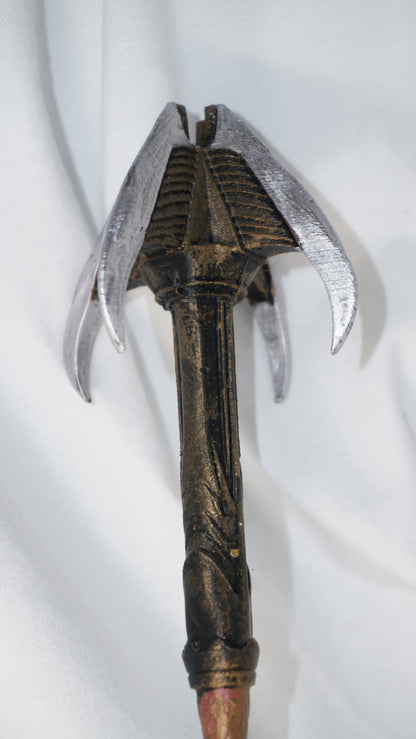 Miniature Elven Mace, ABS Resin Miniature, 1:2 to 1:16 Scale Options
