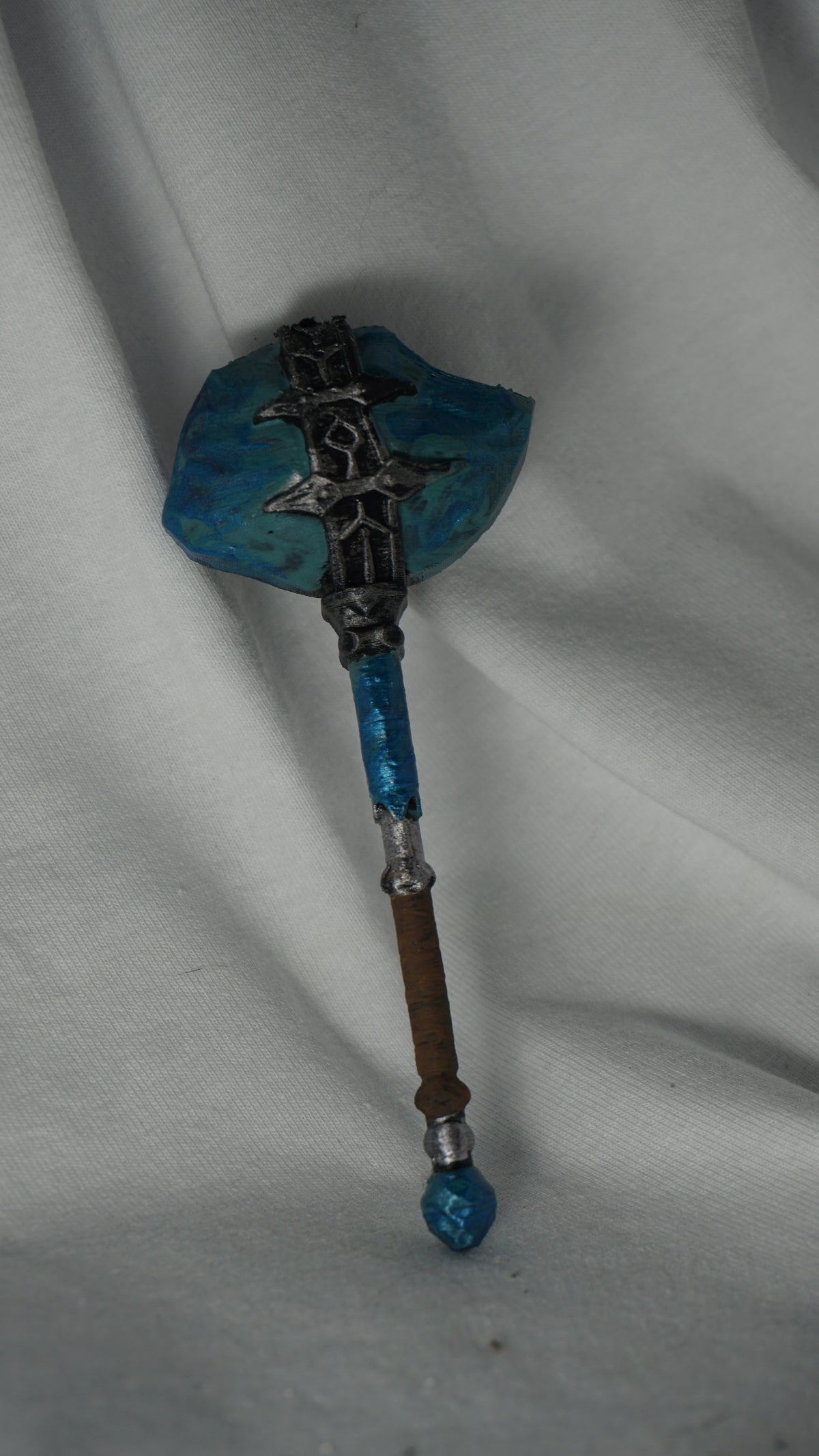 Stalhrim Mace Replica, Mini Miniature Format, ABS Resin