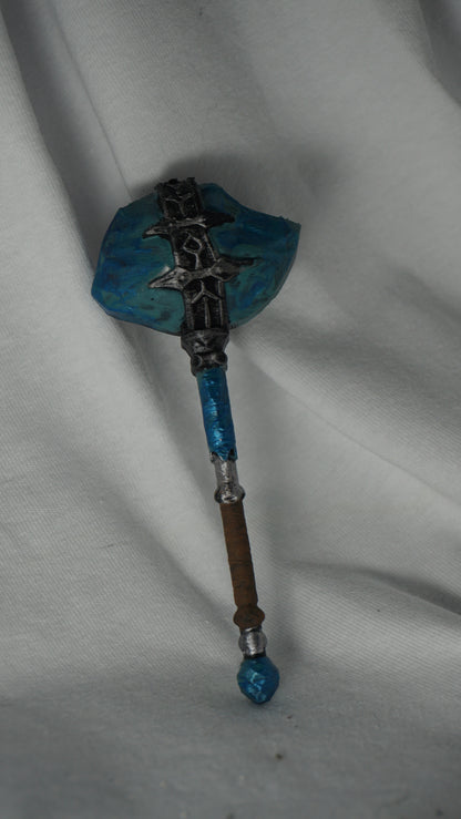 Stalhrim Mace Replica, Mini Miniature Format, ABS Resin