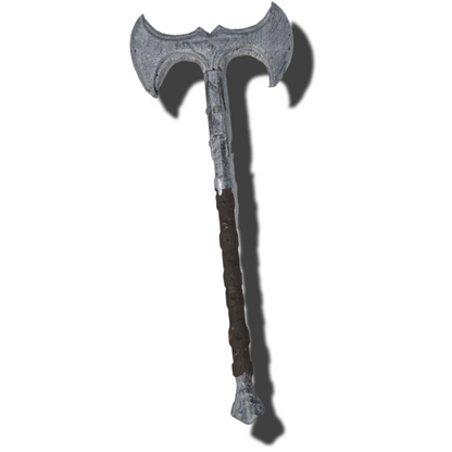 Miniature Battle Axe, Iron Double Design, 1:2 to 1:16 Scale Options