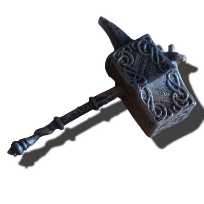 Battle Hammer Miniature, 350X700X900 Mm Scale Options, Abs Resin