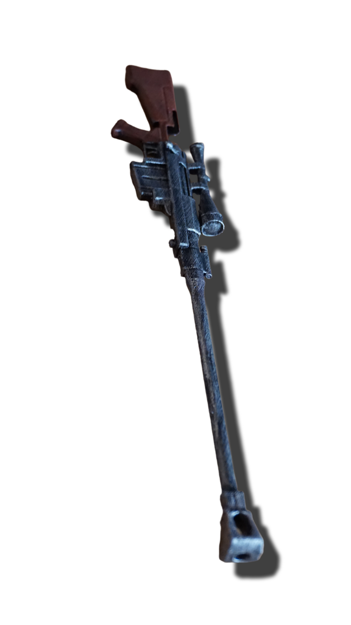 Miniature Sniper Rifle Replica, Realistic Anti-Materiel Miniature Format