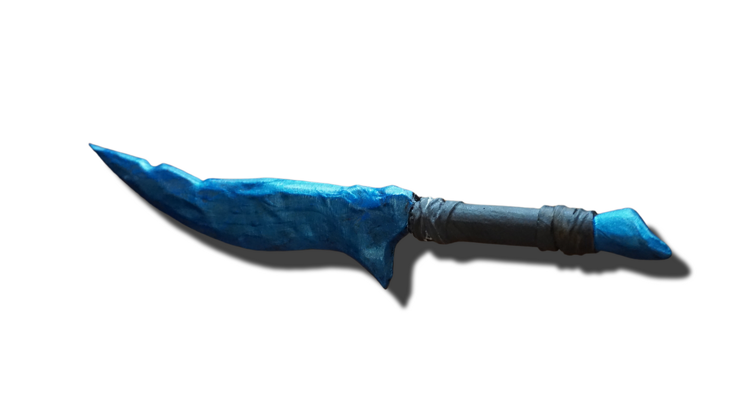 Crystal Knife Non functional Durable Plastic Replica Cosplay Piece