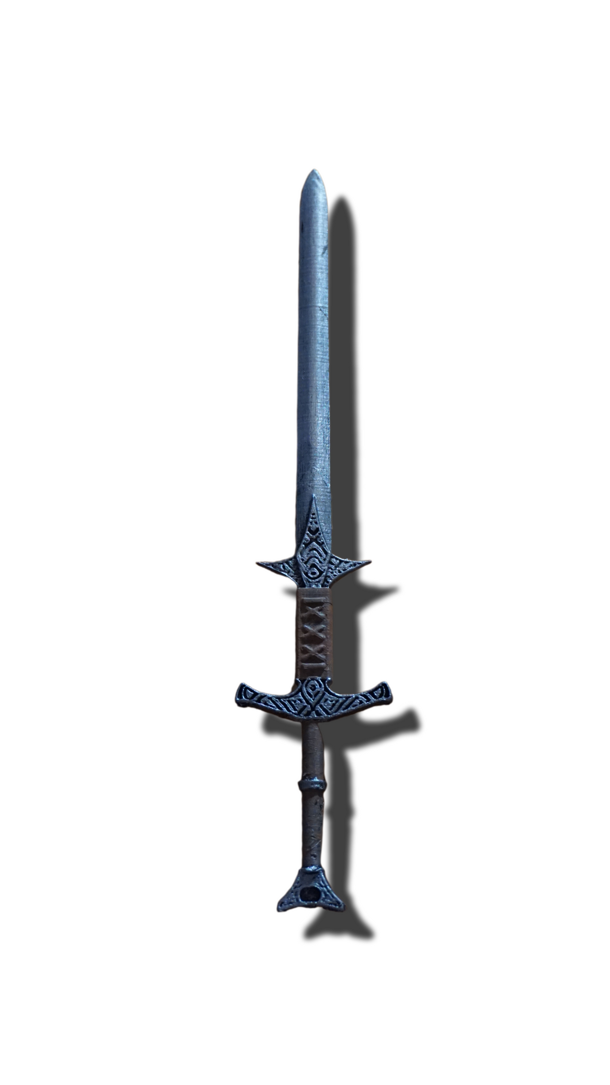Miniature Great Sword, Steel Miniature Format, 1:2 to 1:16 Scales