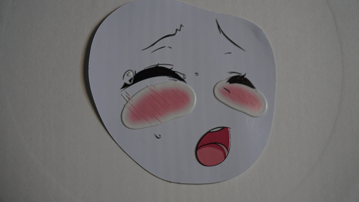 Hentai Pleasured Anime Girl Sticker
