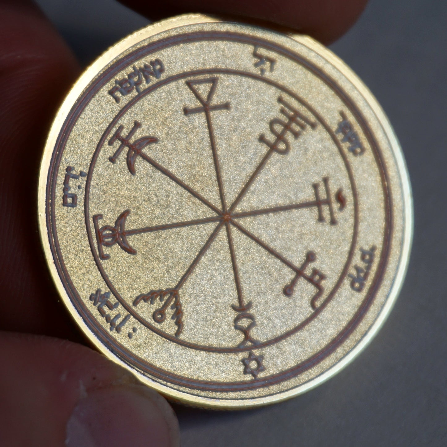 Magical Pentacle Coins Key Of Solomon