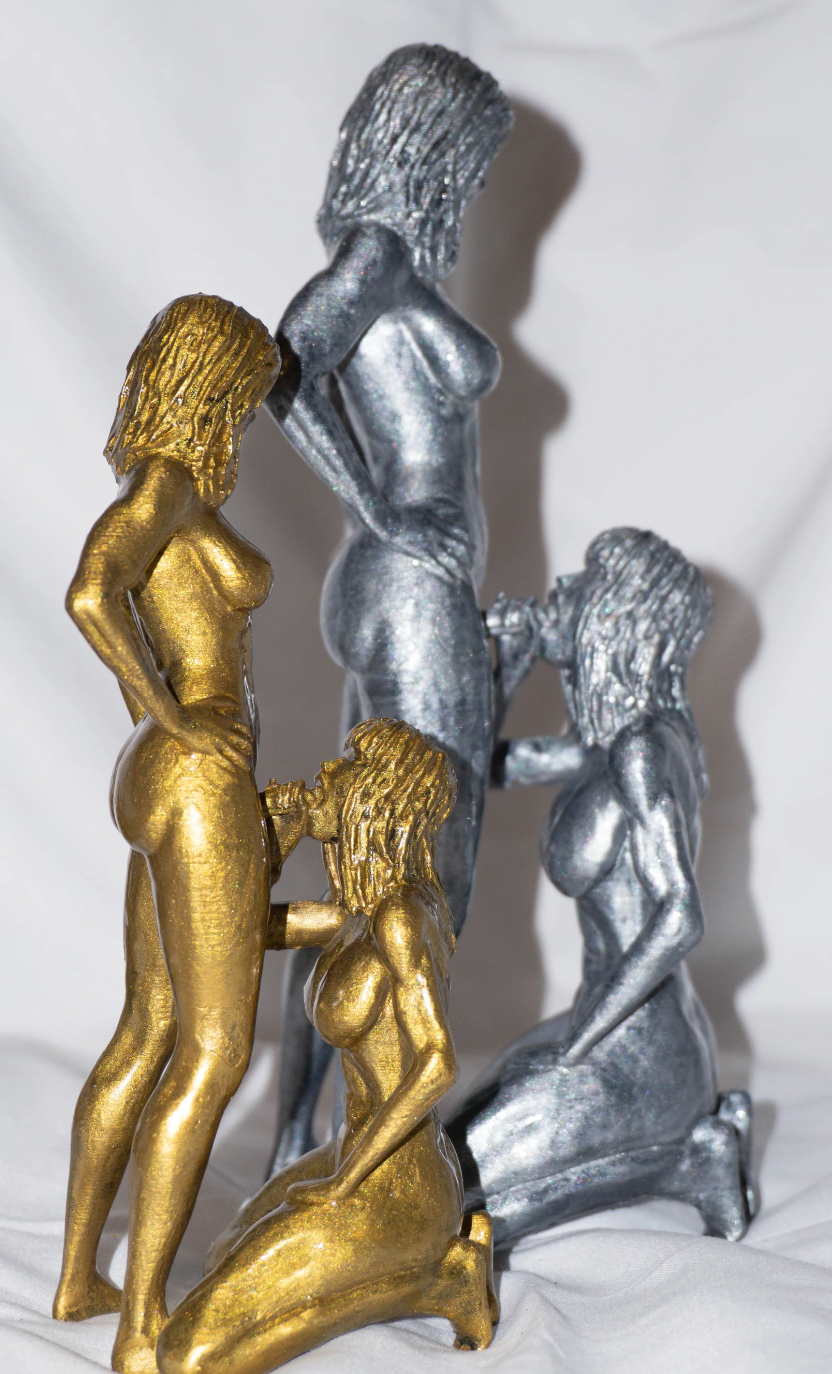 Trans connections Erotic sculpture and figurine