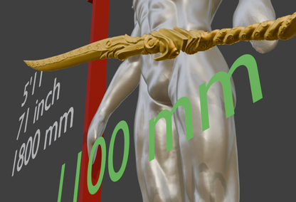 Ebony Short Sword Replica