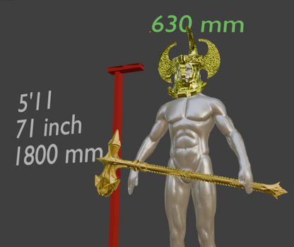 Crucible Knight Axe Helmet