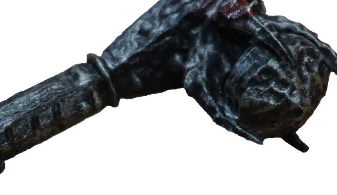 Daedric War Hammer Mini