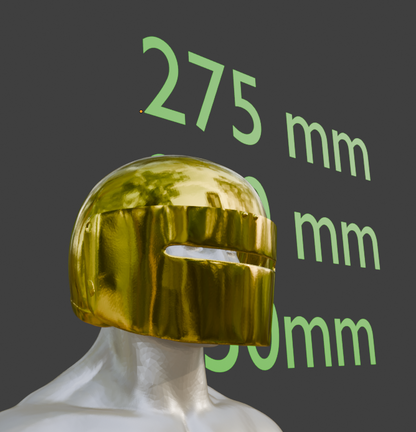 MASKA-1 Helmet Cosplay Piece