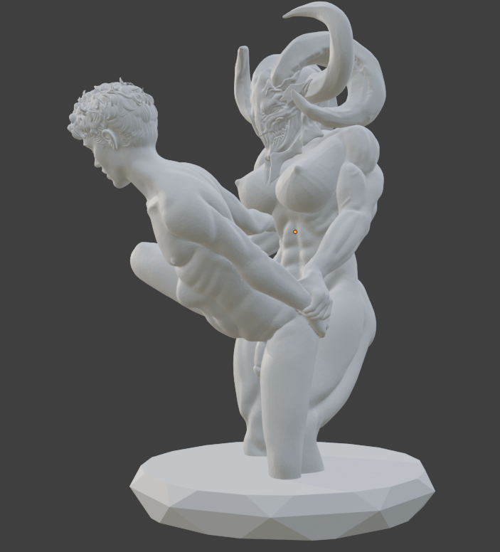 Sultry Ritual Mature Statue