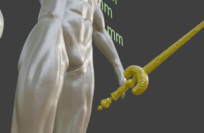 Miniature Ornamental Sword, Straight Mini Format