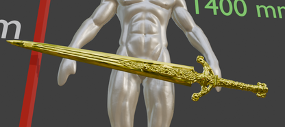 Ordovis's Greatsword Non functional Durable Plastic Replica Cosplay Piece